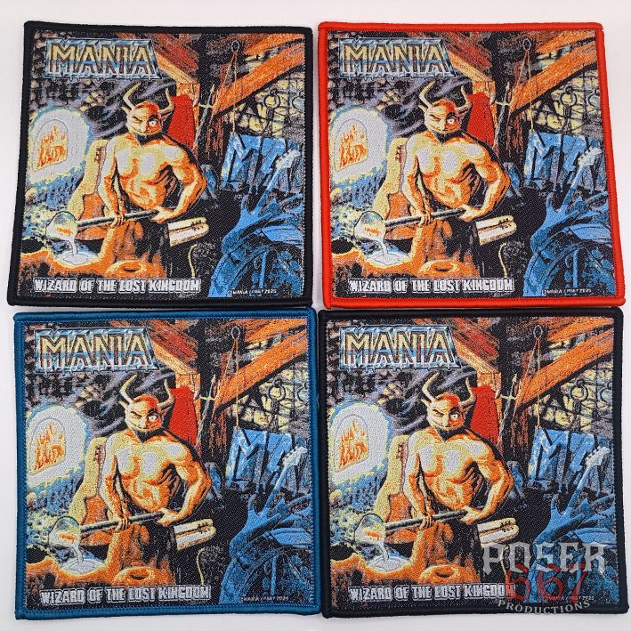 mania-wizard-of-the-lost-kingdom-patch-aufn-her-schwarz-9-5cm image 2