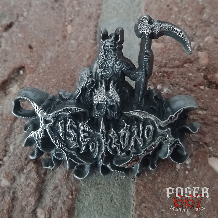 poser667-rise-of-kronos-3d-pin-antiksilber-5-cm-hoch image 3