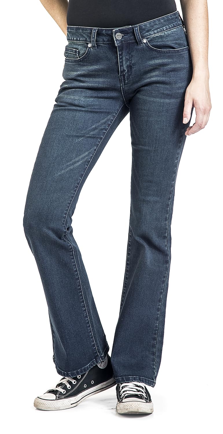 black-premium-by-emp-jeans-schlag-damen-dunkelblau-29w-30l image 2