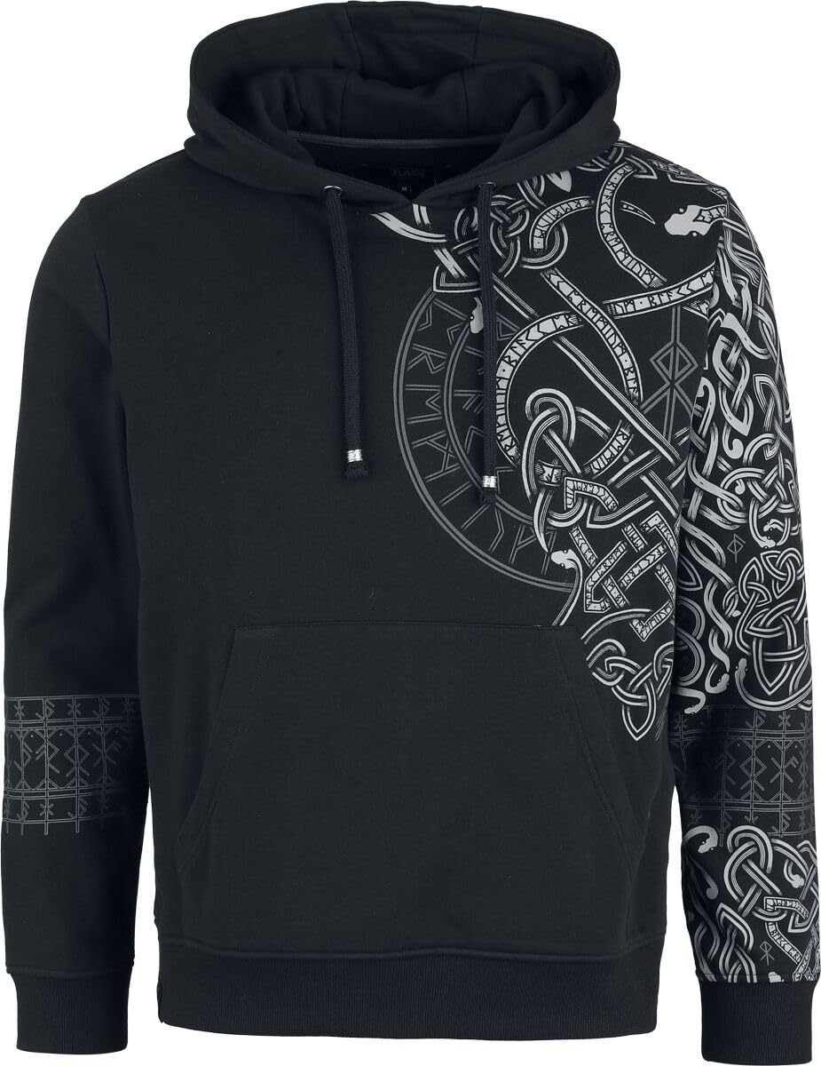 black-premium-by-emp-hoodie-mit-print-herren-schwarz-gr-e-s image 1