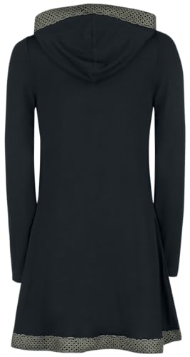 black-premium-by-emp-cardigan-damen-schwarz-mit-kapuze-gr-s image 8