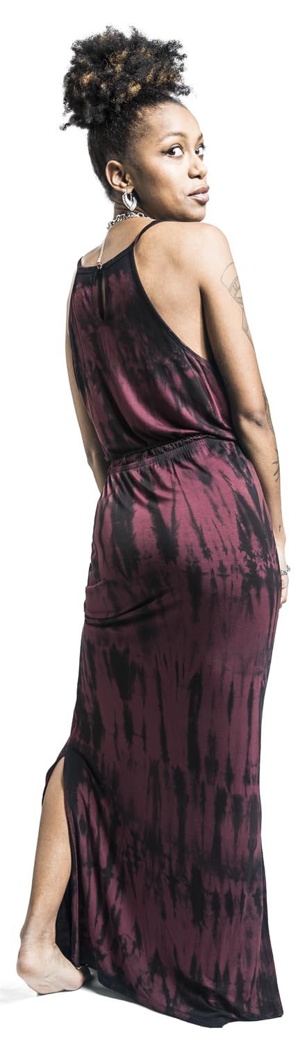 red-by-emp-batik-maxikleid-rot-schwarz-gr-e-m image 5