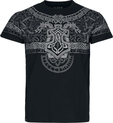 black-premium-by-emp-herren-t-shirt-schwarz-symbol-gr-e-l image 8