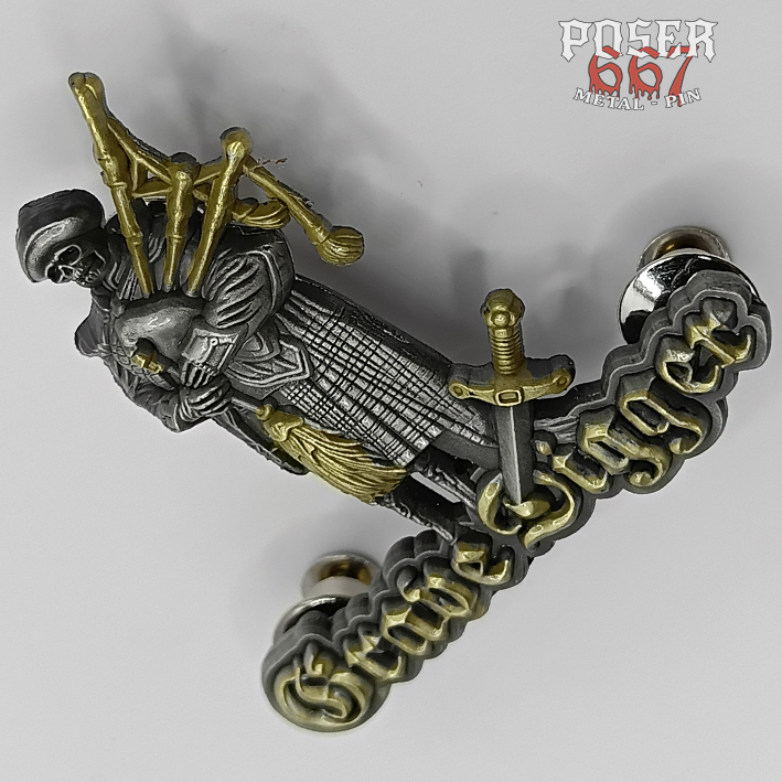 poser667-grave-digger-tunes-of-war-3d-pin-5-cm-antik image 4