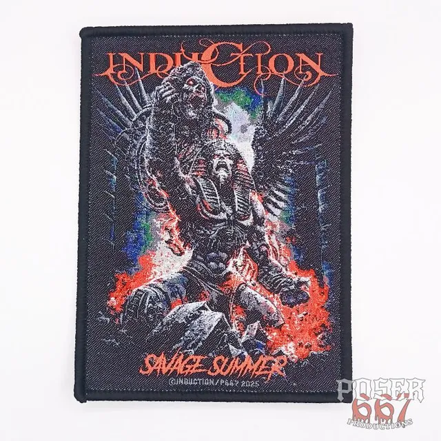 poser667-productions-induction-savage-summer-patch-11cm image 1
