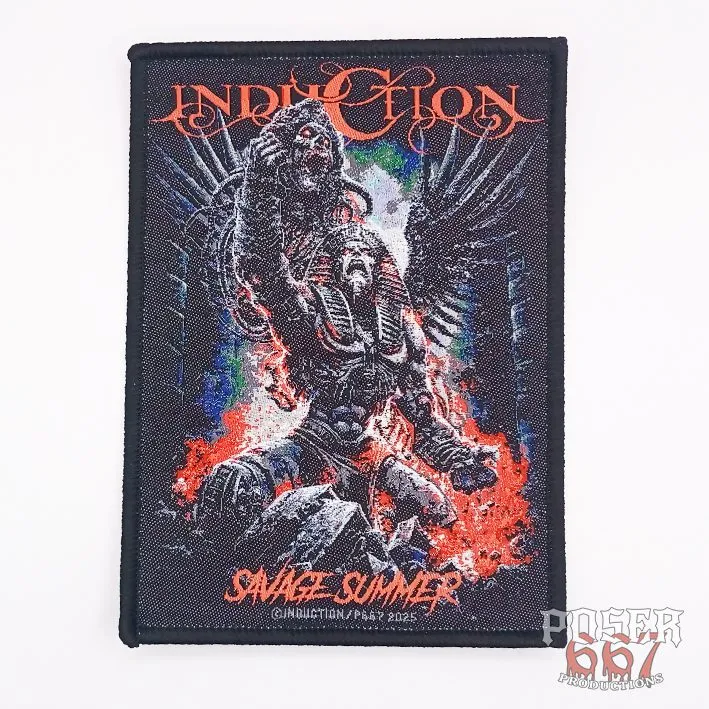 poser667-productions-induction-savage-summer-patch-11cm image 1
