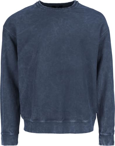 red-by-emp-sweatshirt-offene-naht-kragen-blau-herren image 6