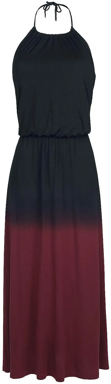 black-premium-by-emp-kleid-schwarz-rot-farbverlauf-gr-en-m-l image 1