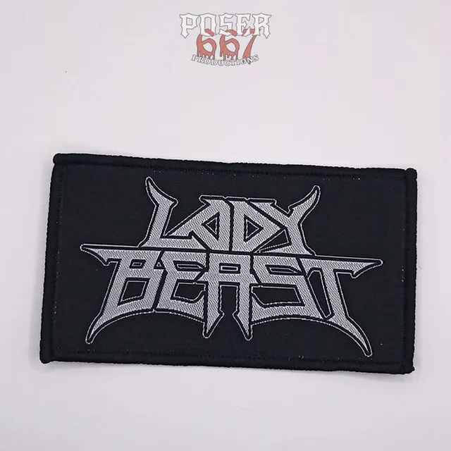 lady-beast-logo-patch-gewebt-9-cm image 1