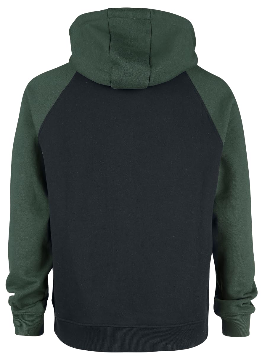red-by-emp-pullover-hoodie-herren-schwarz-gr-n-raglan image 2