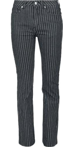 black-premium-by-emp-gestreifte-jeans-damen-schwarz-32w-32l image 7
