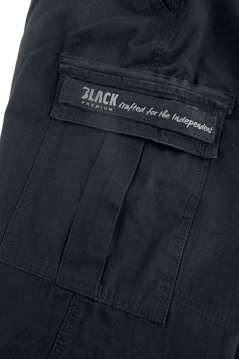 black-premium-by-emp-hosen-cargohose-schwarz-30w-34l-taschen image 4
