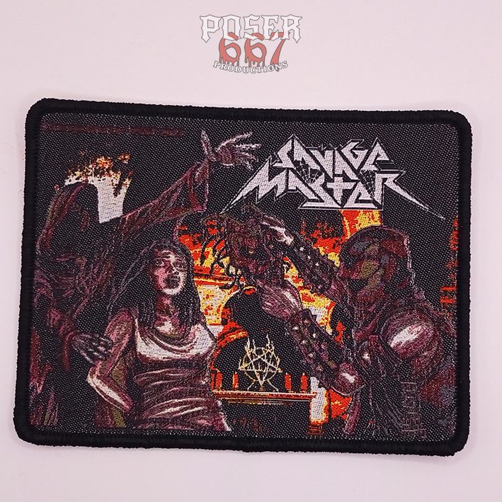 lady-beast-logo-patch-gewebt-9-cm image 3