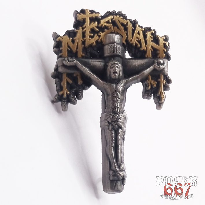 messiah-psychomorphia-3d-pin-metall-5-cm-double-plating image 1