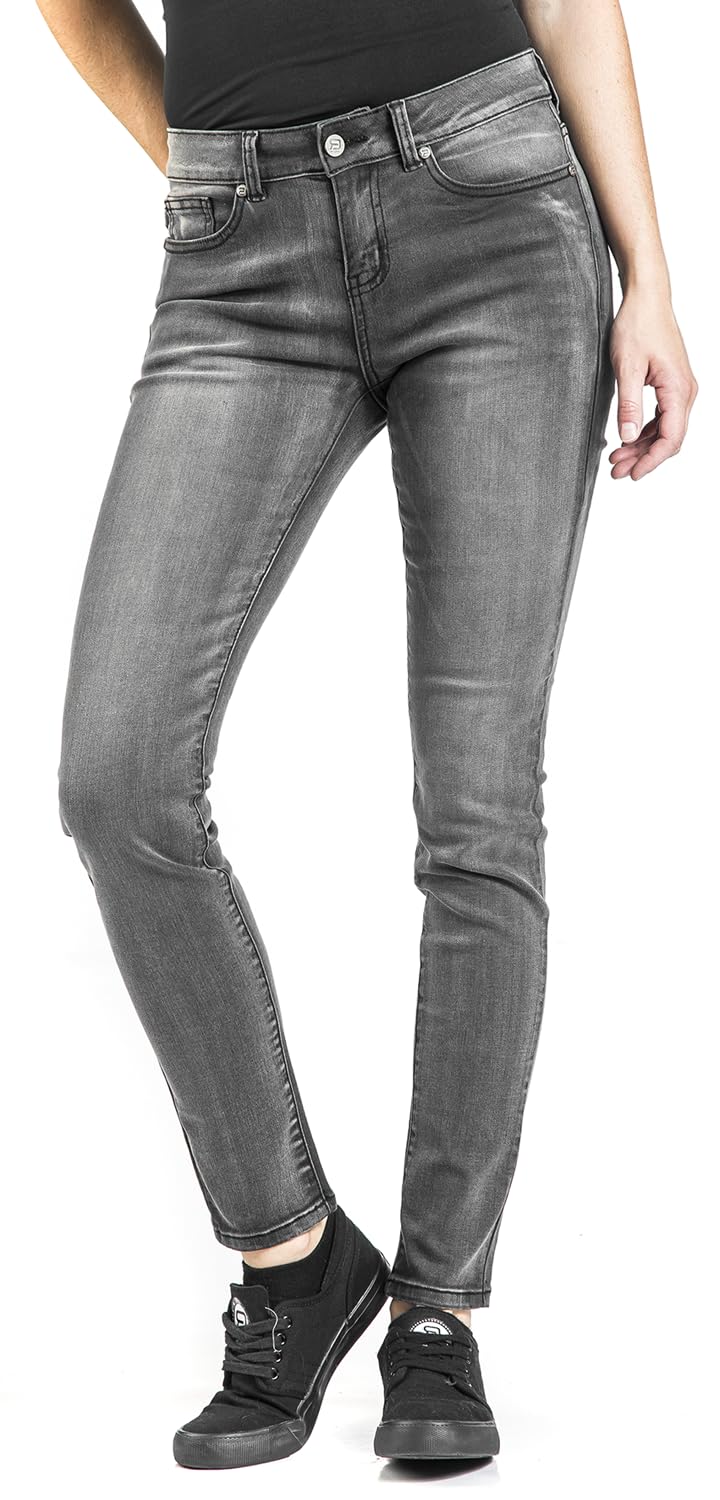 red-by-emp-hosen-basic-jeans-grau-5-pocket-waschung image 4