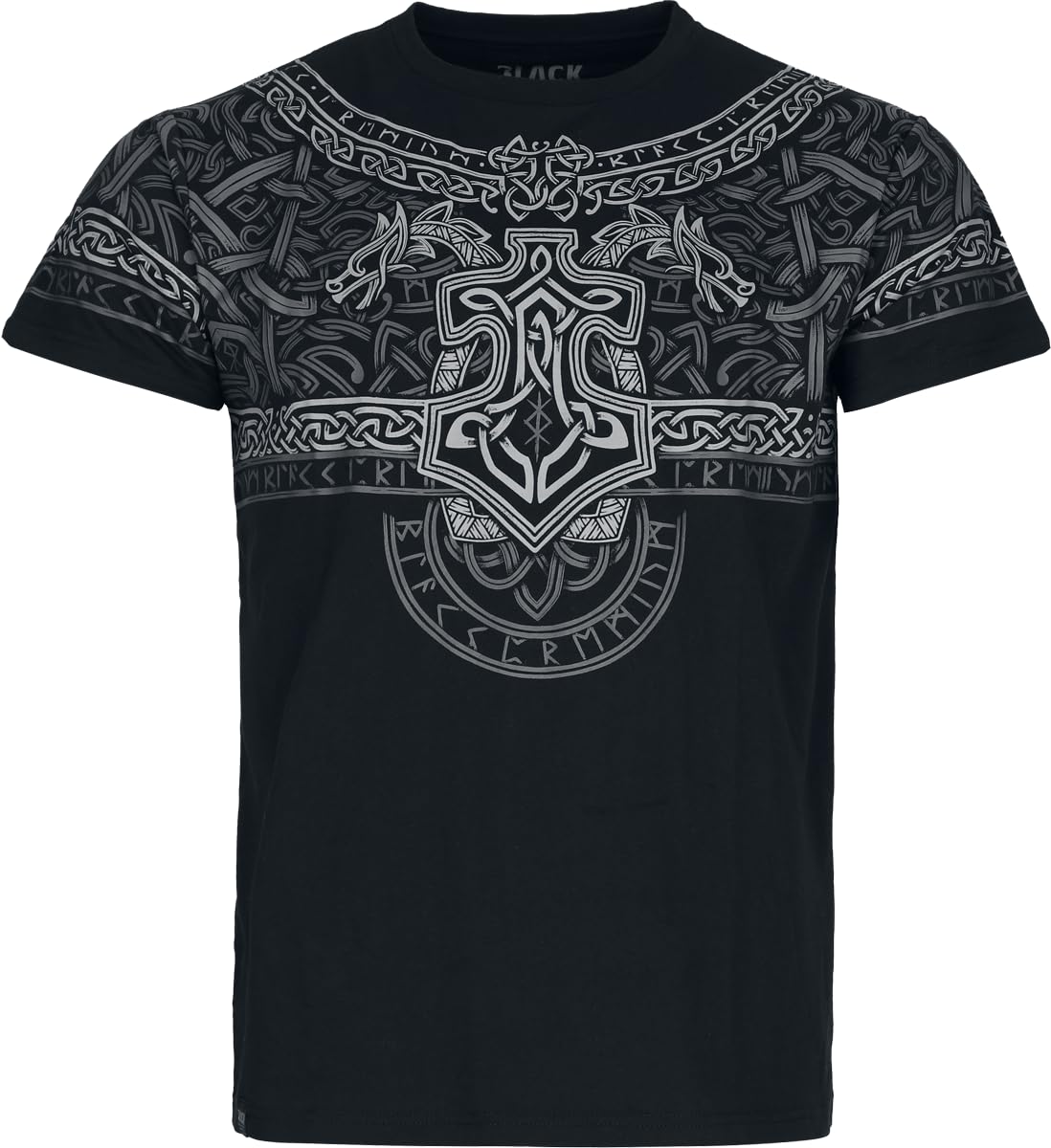 black-premium-by-emp-herren-t-shirt-schwarz-symbol-gr-e-l image 2