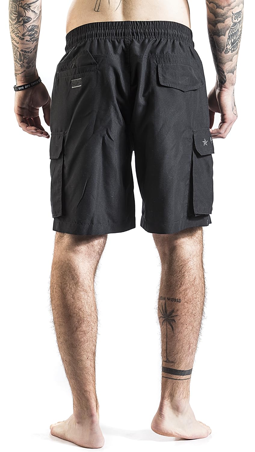 black-premium-by-emp-badehose-herren-schwarz-3xl-netz image 7
