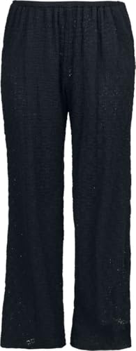 red-by-emp-lace-wide-pants-stoffhose-schwarz-damen-gr-m image 6