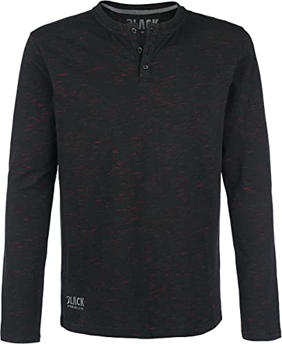 black-premium-basic-langarmshirt-herren-longsleeve-gr-s image 7