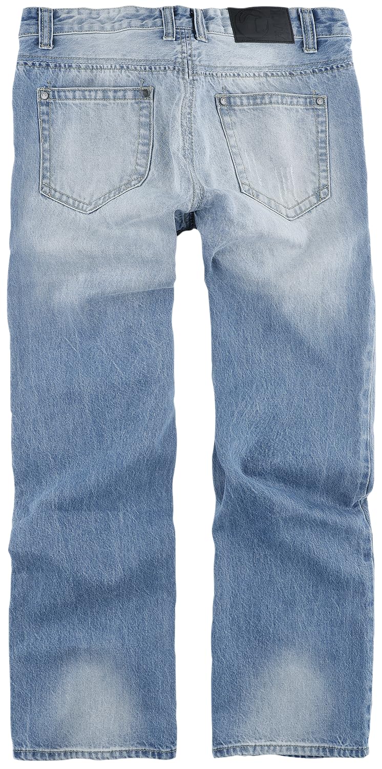 black-premium-vintage-jeans-hellblau-herren-30w-32l image 2