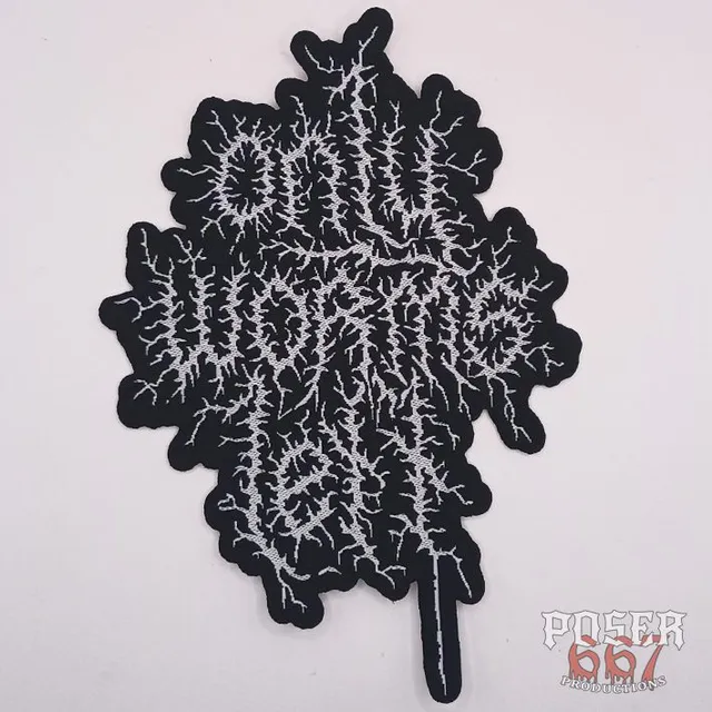 poser667-only-worms-left-logo-patch-gewebt-11-cm image 1