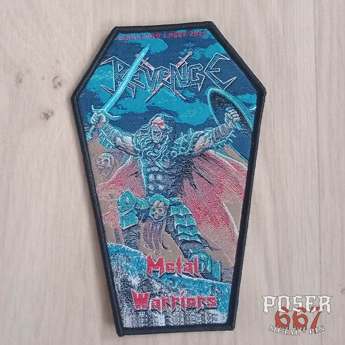 revenge-metal-warriors-patch-sarg-12-cm-schwarz image 2