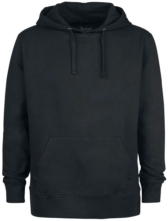 black-premium-hoodie-basic-schwarz-m-kapuzenpullover-herren image 1