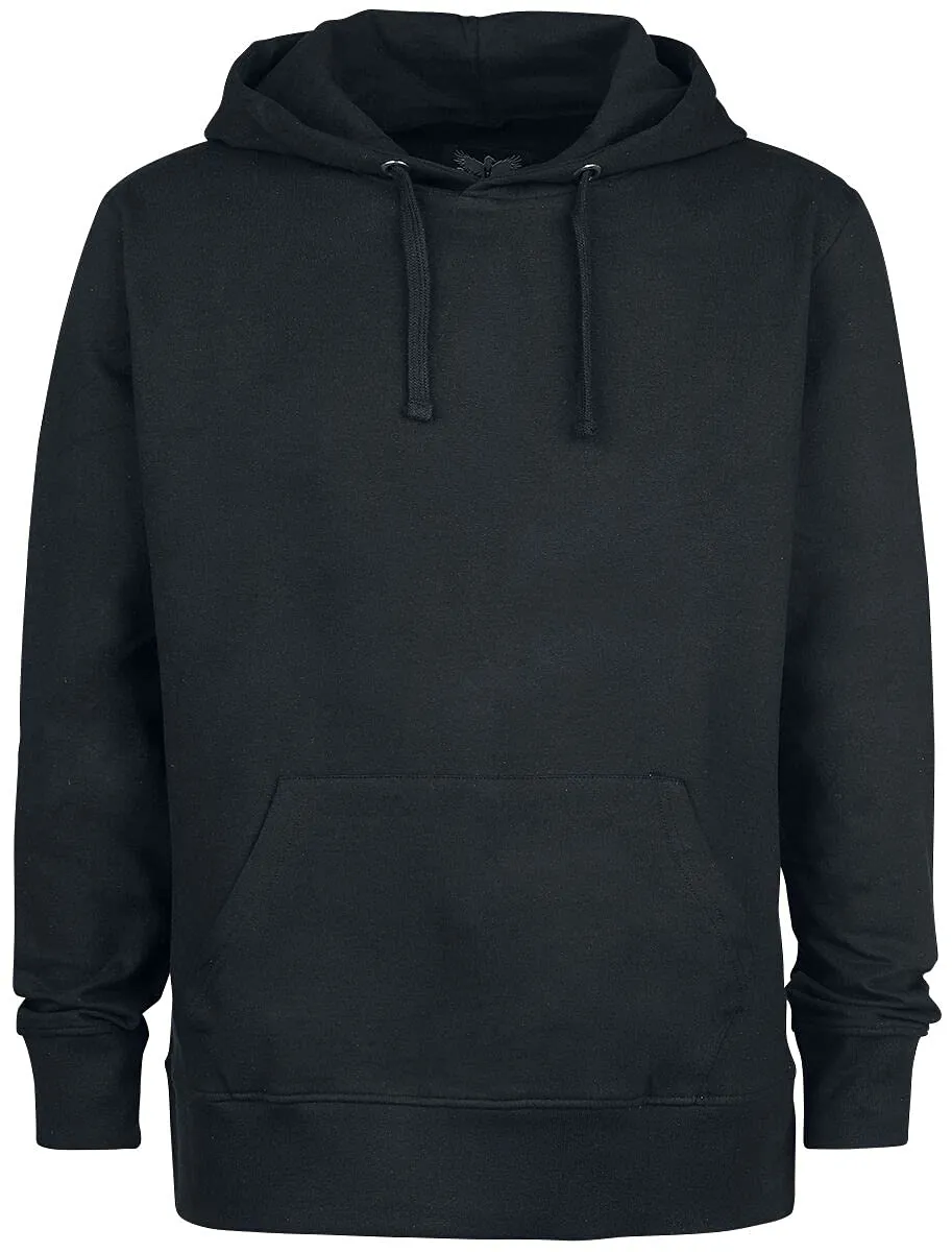 black-premium-hoodie-basic-schwarz-m-kapuzenpullover-herren image 1