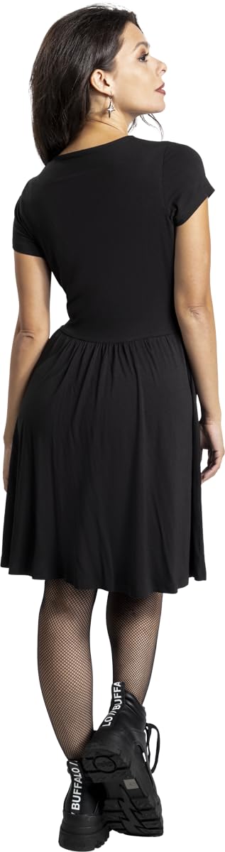 red-by-emp-caftan-dress-damen-kleid-schwarz-gr-e-m image 5