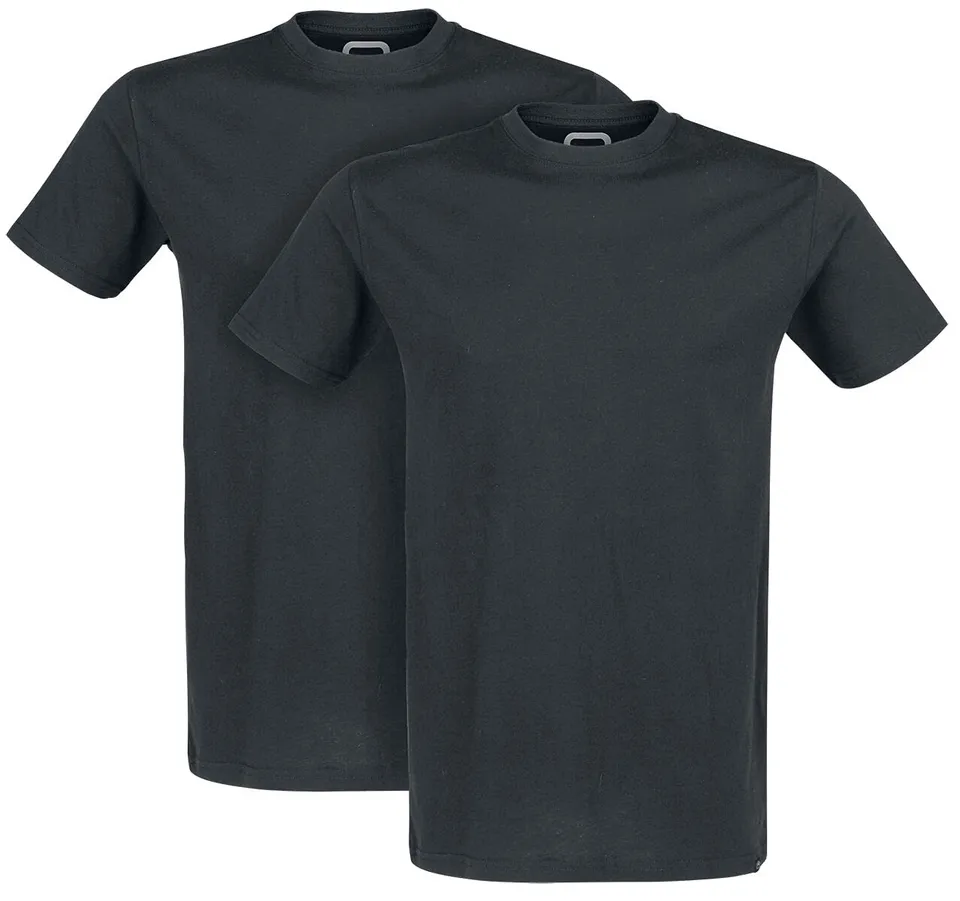 red-by-emp-herren-basic-t-shirt-schwarz-doppelpack-s image 1