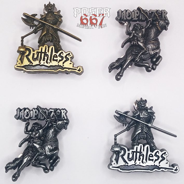 poser667-ruthless-the-fallen-3d-pin-antik-silber-5-cm image 2
