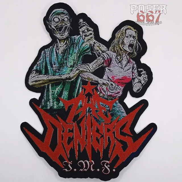 the-deniers-i-m-f-patch-12-cm-lasercut-limitiert image 1