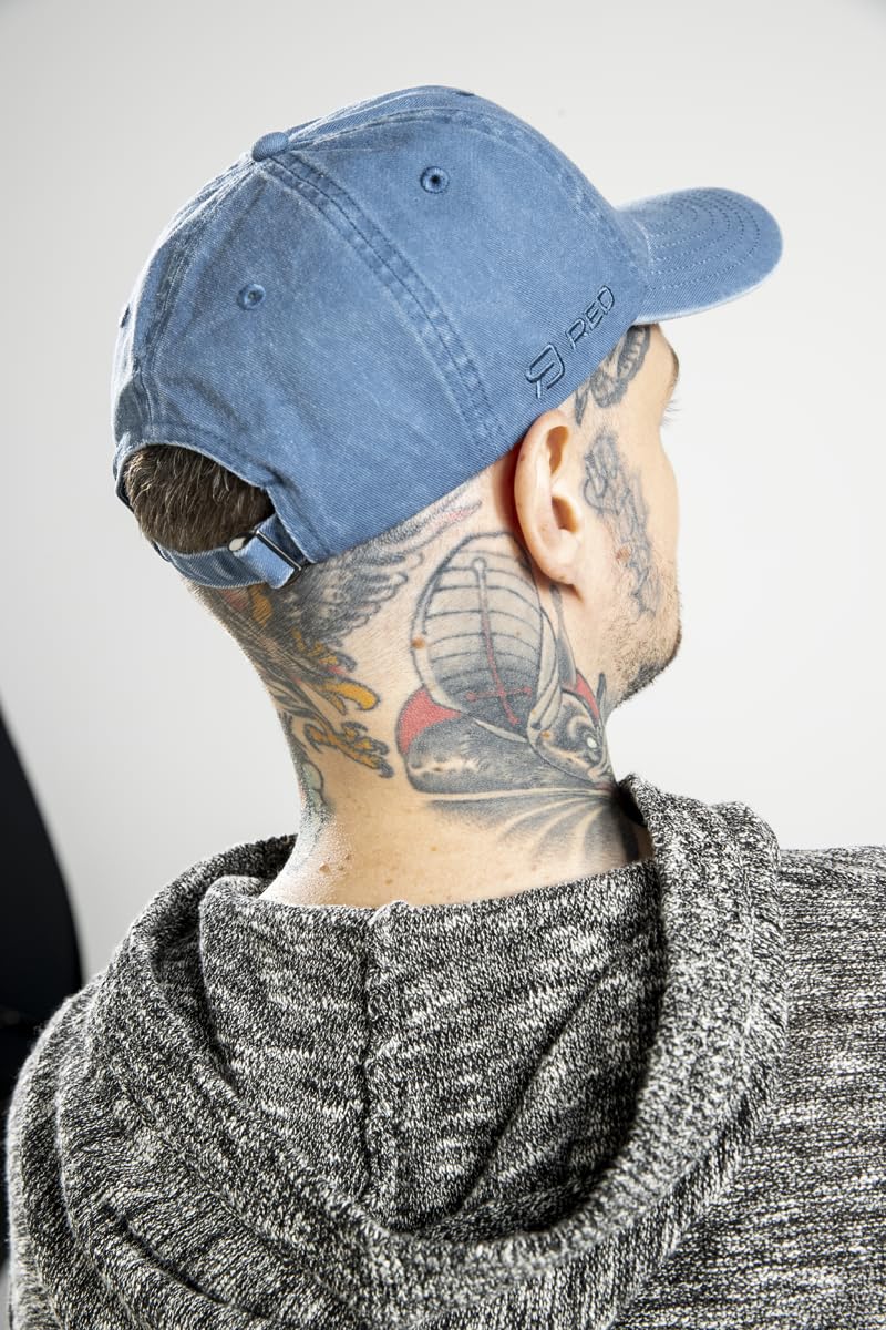 red-by-emp-accessoires-blaue-cap-unisex-schlicht image 8