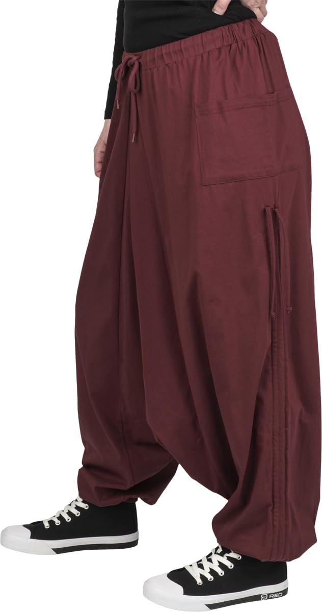 red-by-emp-hosen-damen-stoffhose-weinrot-mit-zugb-ndern image 6