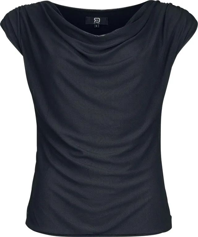 red-by-emp-leo-basic-top-schwarz-damen-top image 1