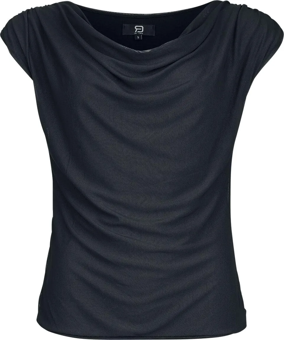 red-by-emp-leo-basic-top-schwarz-damen-top image 1