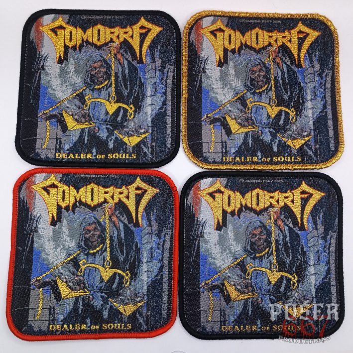 poser667-gomorra-dealer-of-souls-patch-gewebt-schwarzer-rand image 2