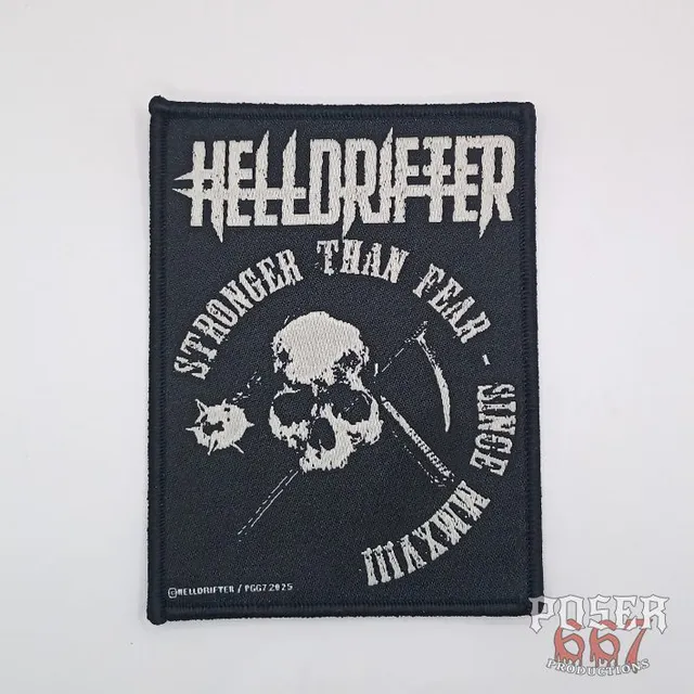 poser667-helldrifter-stronger-than-fear-patch-10-cm image 1