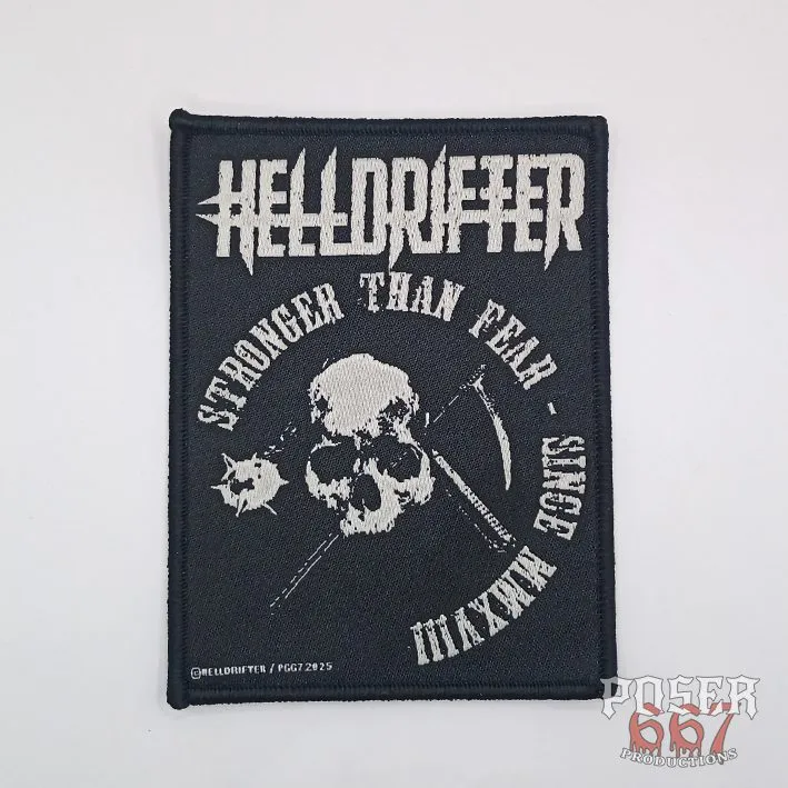 poser667-helldrifter-stronger-than-fear-patch-10-cm image 1