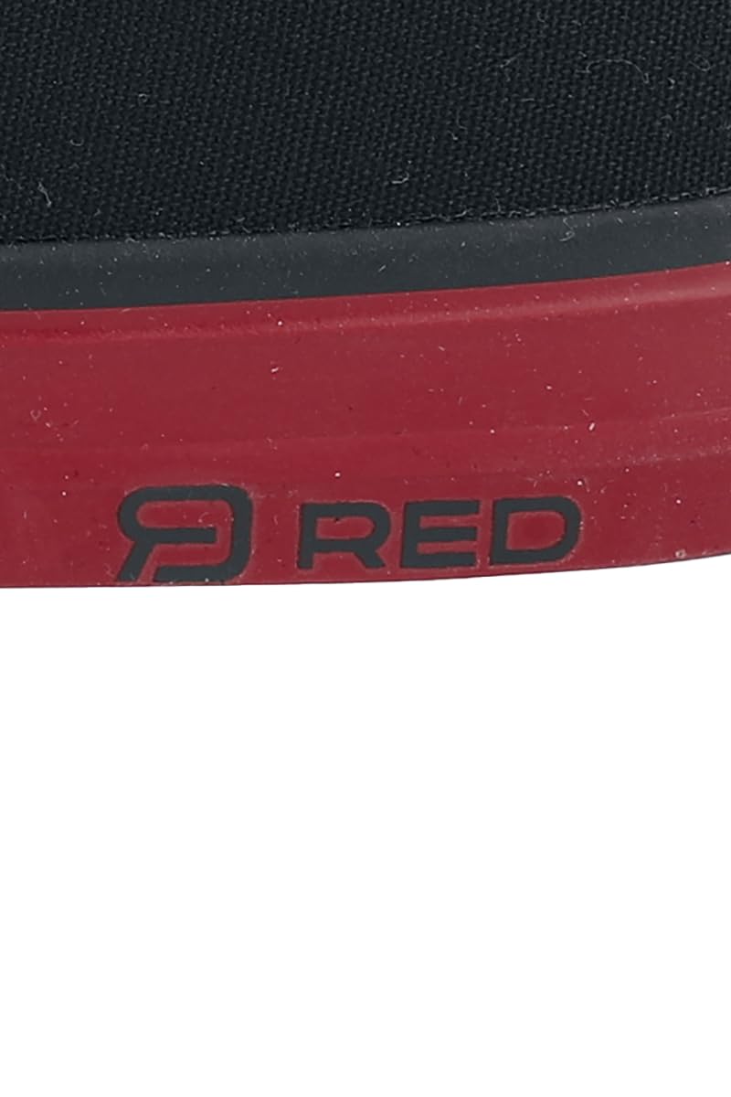 red-by-emp-basic-sneaker-high-schwarz-rot-unisex image 7