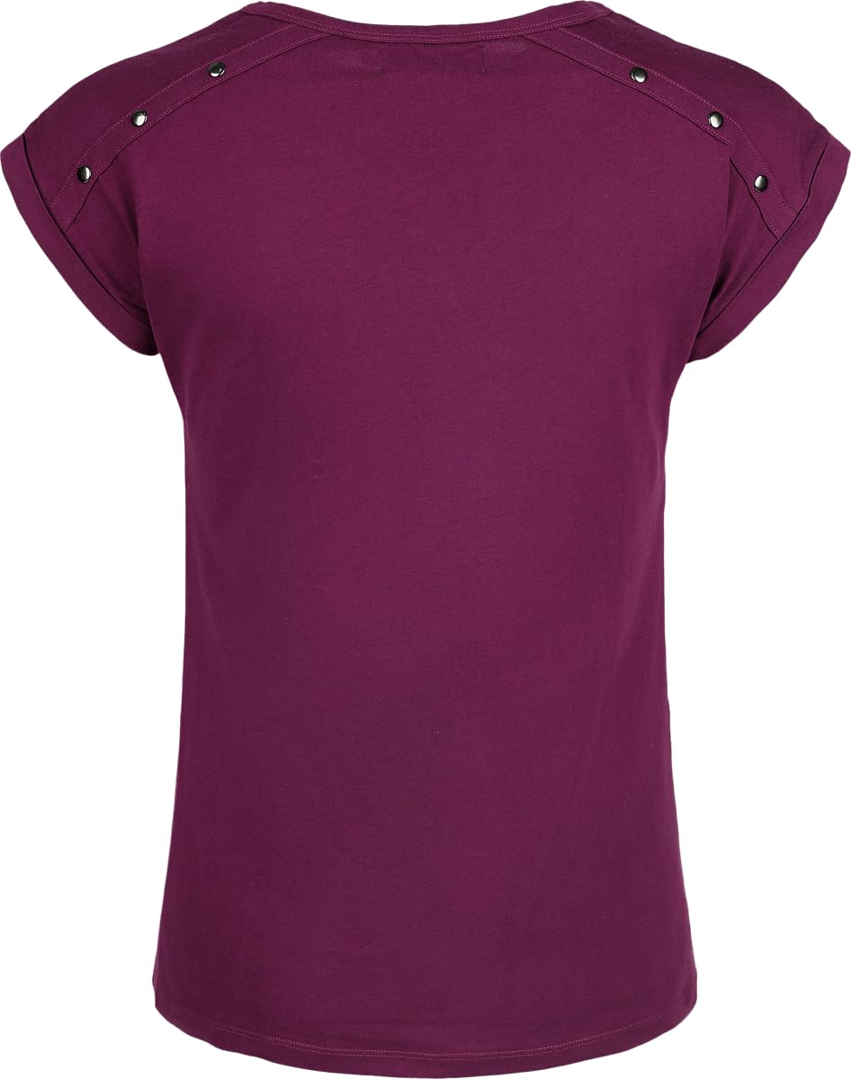 red-by-emp-damen-t-shirt-lila-mit-nieten image 3