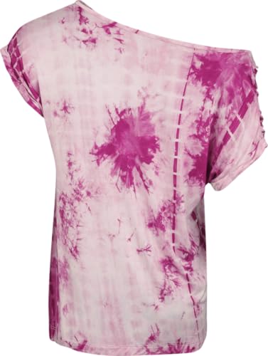 red-by-emp-wei-pinkes-batik-t-shirt-damen image 8