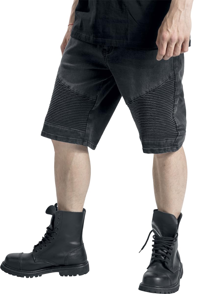 black-premium-by-emp-herren-basic-shorts-schwarz-short image 5
