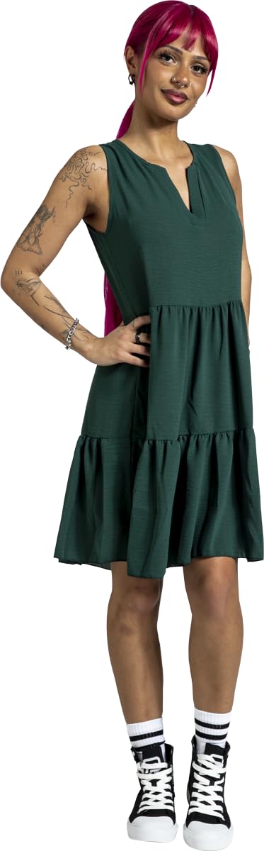 red-by-emp-basic-kleid-damen-khaki image 2