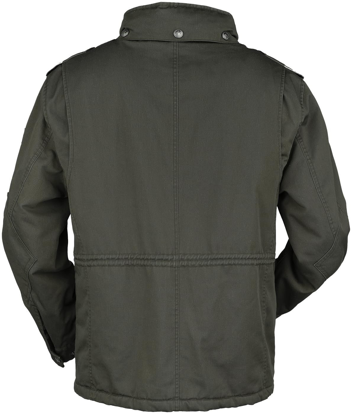 black-premium-by-emp-oliv-gr-ne-winterjacke-kapuze-herren image 2