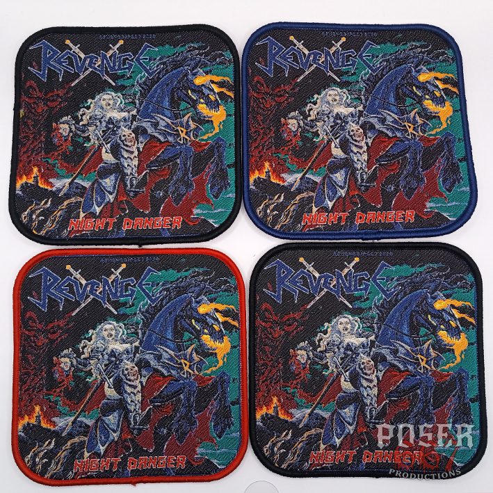 revenge-night-danger-patch-aufn-her-schwarzer-rand-9-5-cm image 3