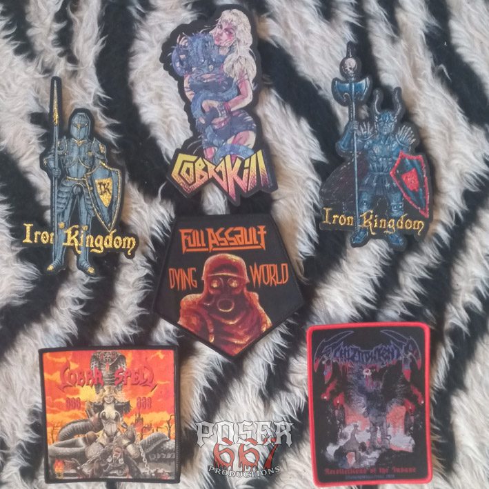 cobra-spell-666-patch-gewebt-9-5-x-9-5-cm-schwarzer-rand image 2
