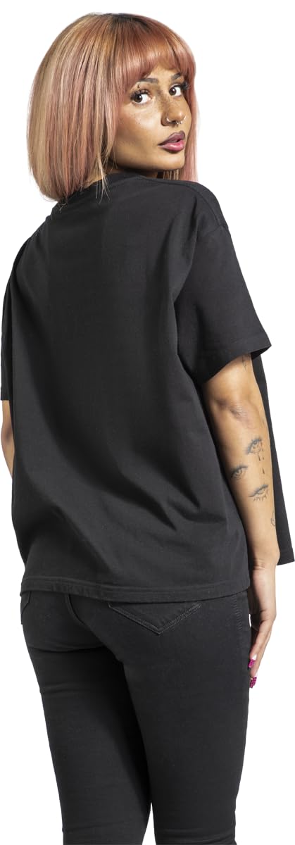 red-by-emp-basic-damen-t-shirt-schwarz-gr-e-l-basic image 5