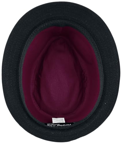 red-by-emp-unisex-hut-schwarz-garniturband-schmale-krempe image 7