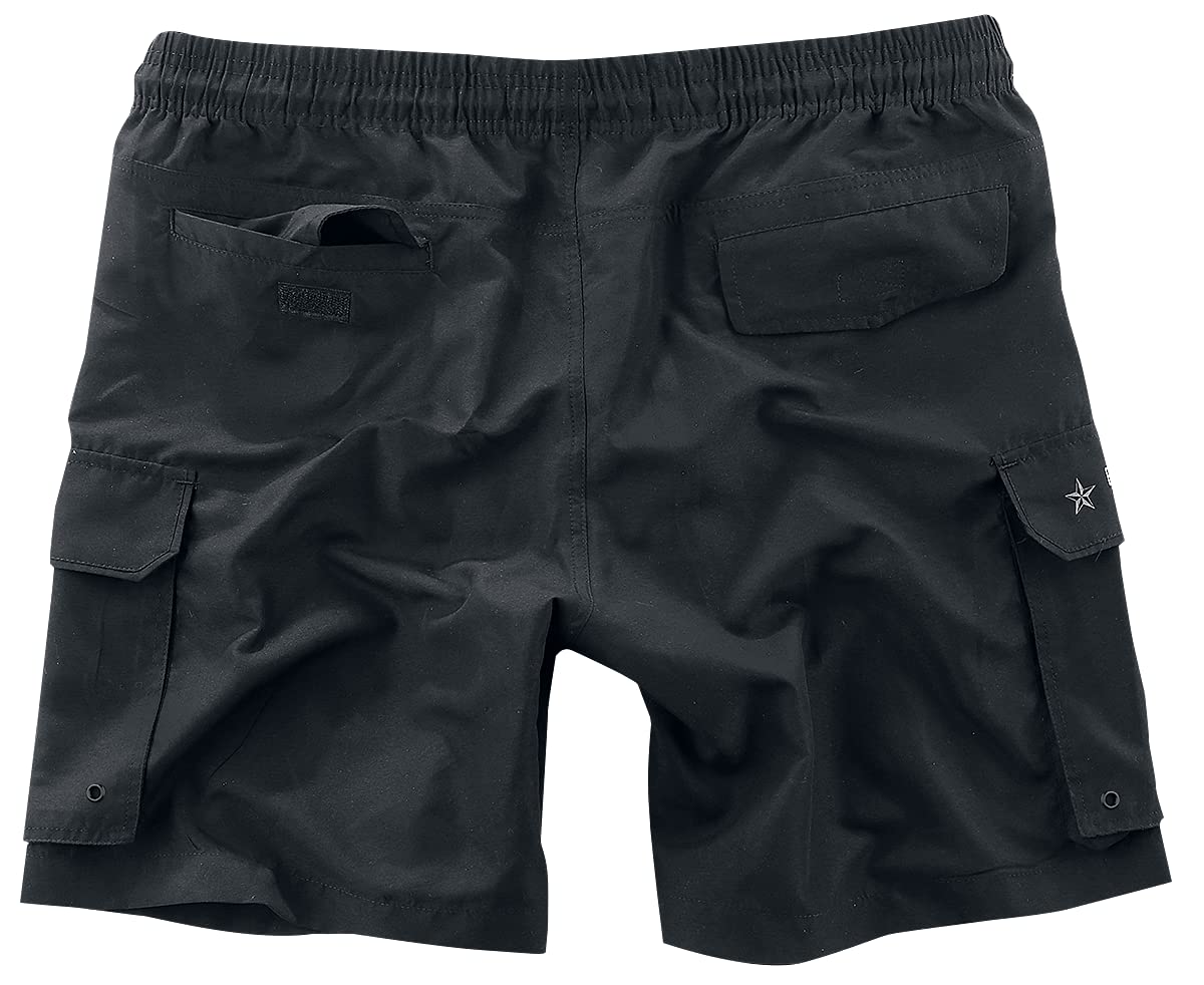 black-premium-by-emp-badehose-herren-schwarz-3xl-netz image 3